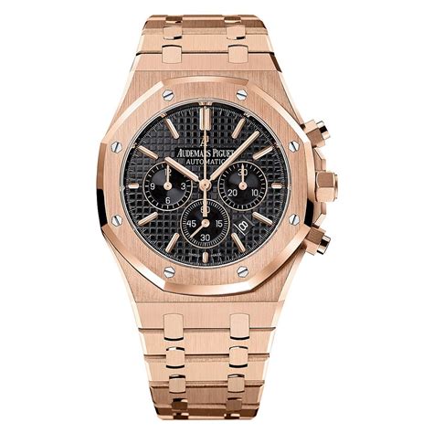 18k rose gold audemars piguet royal oak chronograph|Audemars Piguet 41mm rose gold.